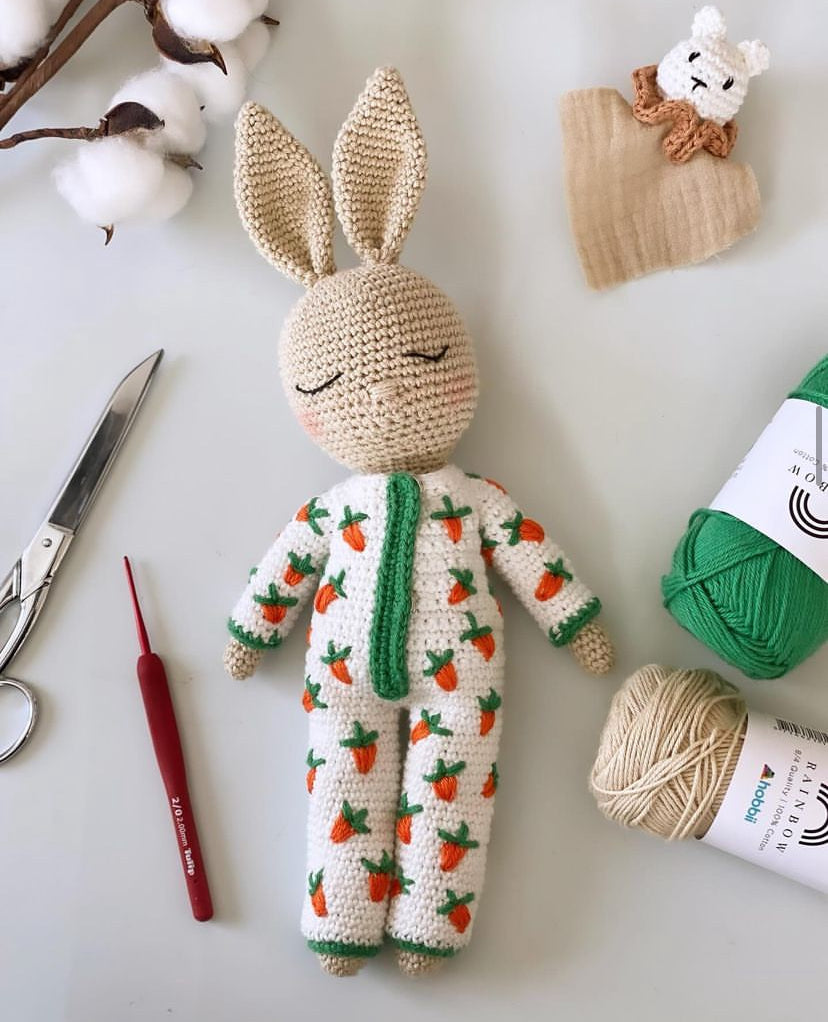 Kit crochet « Jeannot lapin va se coucher »