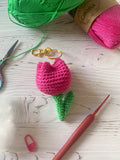 Kit crochet « le porte clé tulipe »