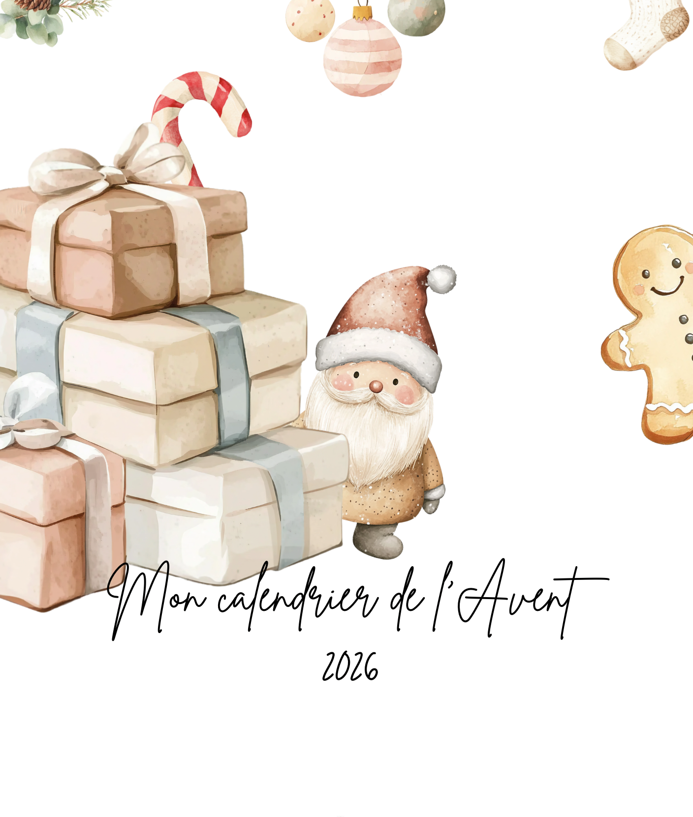 Précommande kit crochet « Mon calendrier de l’avent 2026 » Livraison mi-Novembre