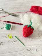 Kit débutant « Mon porte clef Fraise »