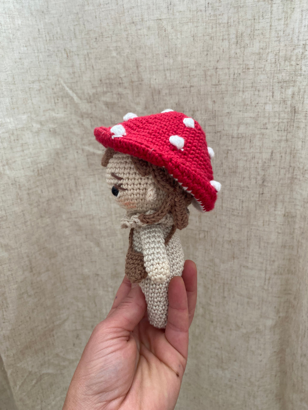 Mini poupée champignon